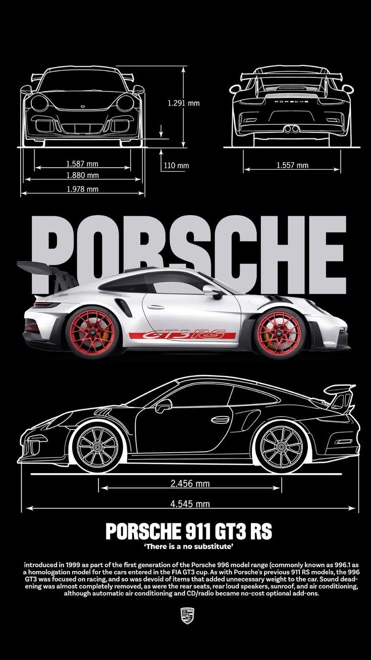 GT3 RS Blueprint Tee