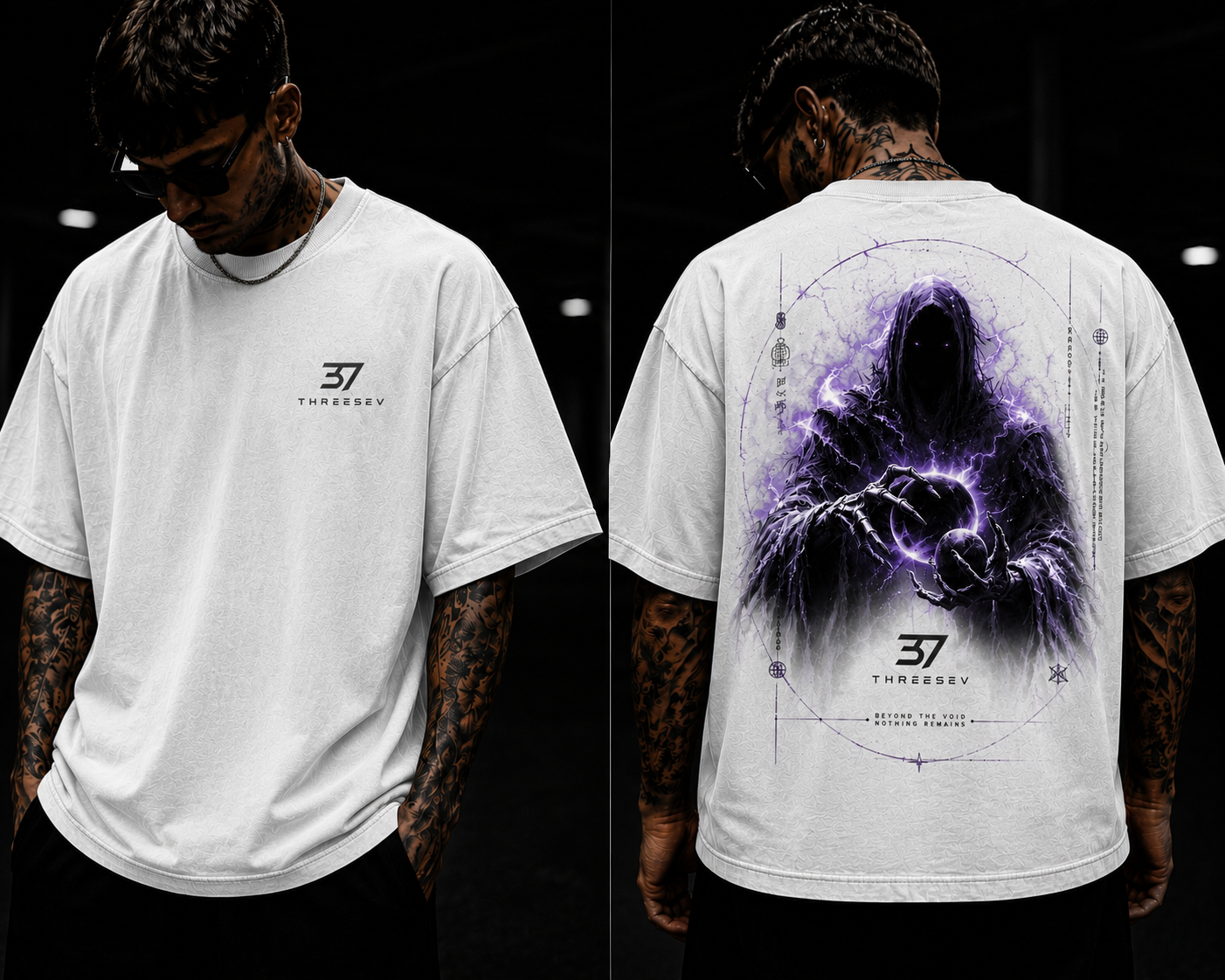 THREESEV Void Summoner Oversized Tee