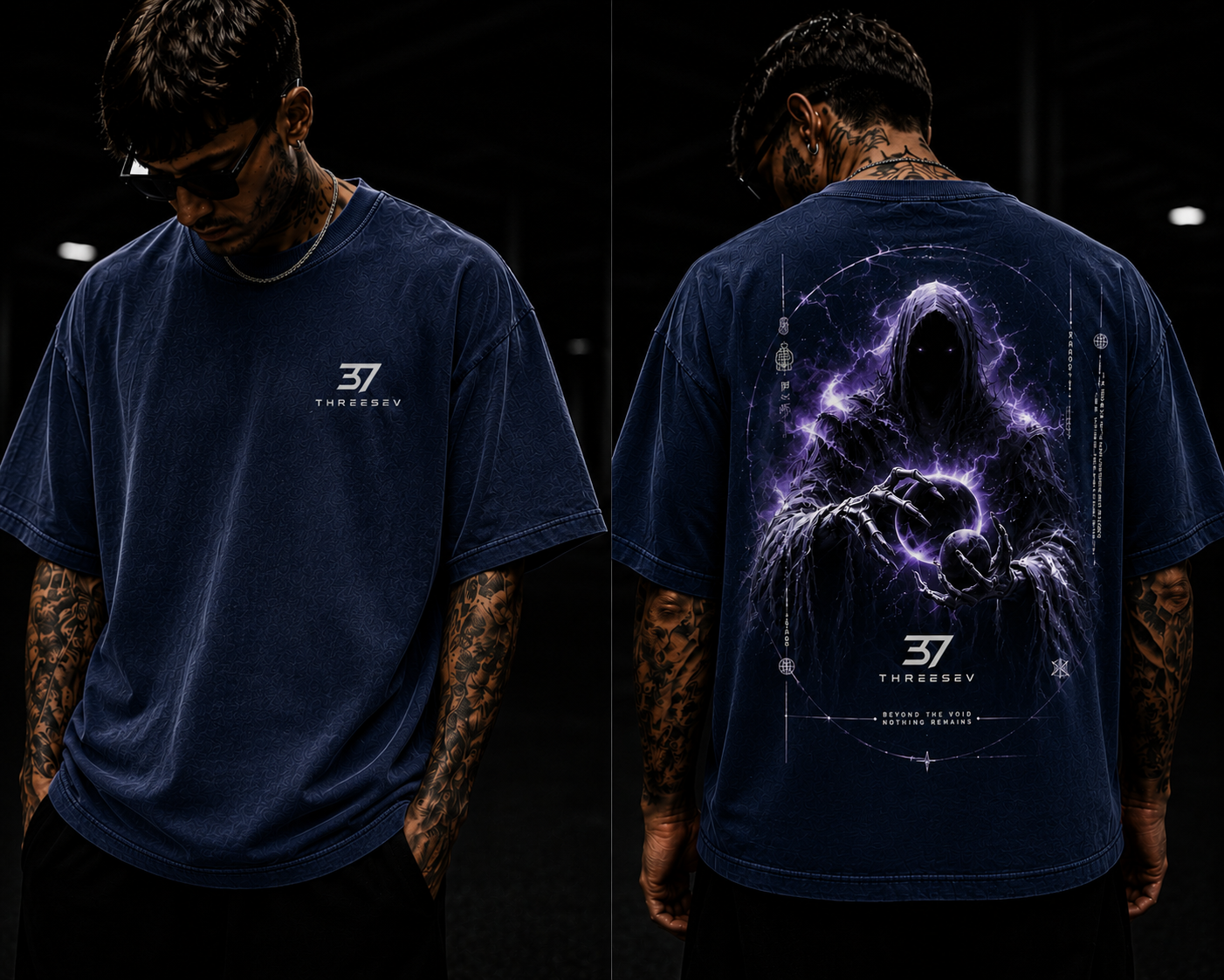 THREESEV Void Summoner Oversized Tee