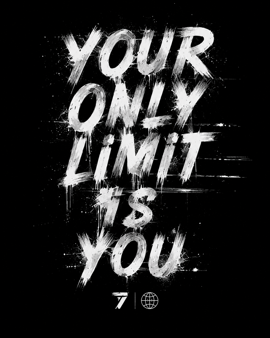 THREESEV No Limits Oversized Tee
