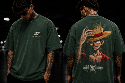 THREESEV Luffy Sketch Tee