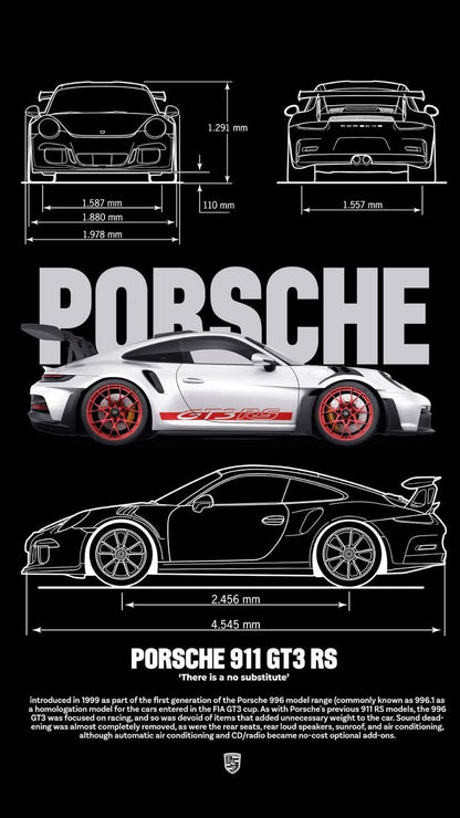 GT3 RS Blueprint Tee